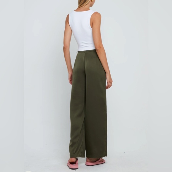 NWT Kourt Dixon Army Green Pants - Picture 4 of 6